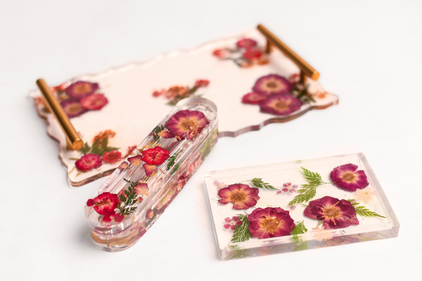 Floral Tray DIY Kits - Real Pressed Flowers!
