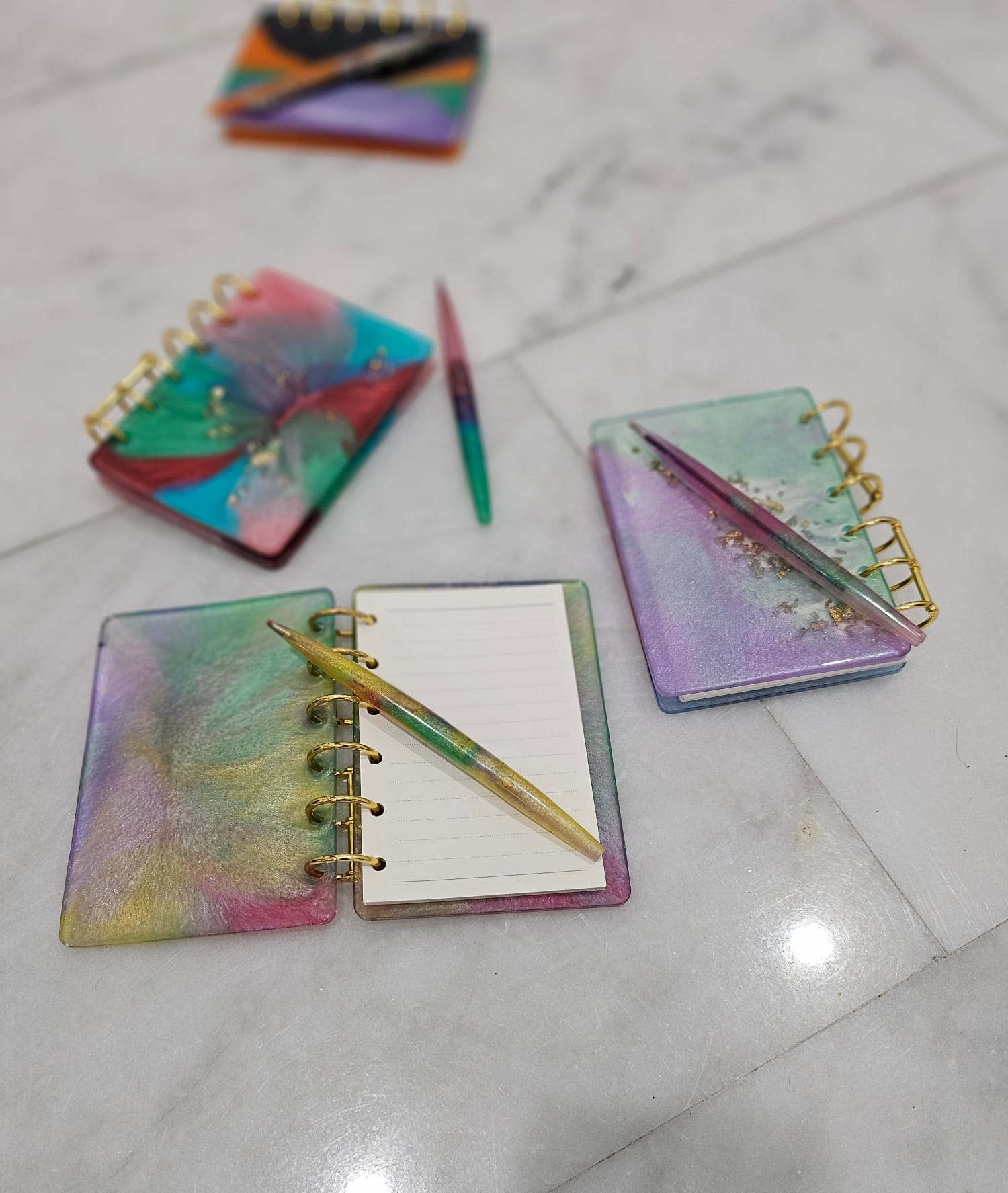 Notebooks and Pens Workshop – The Resin Factor