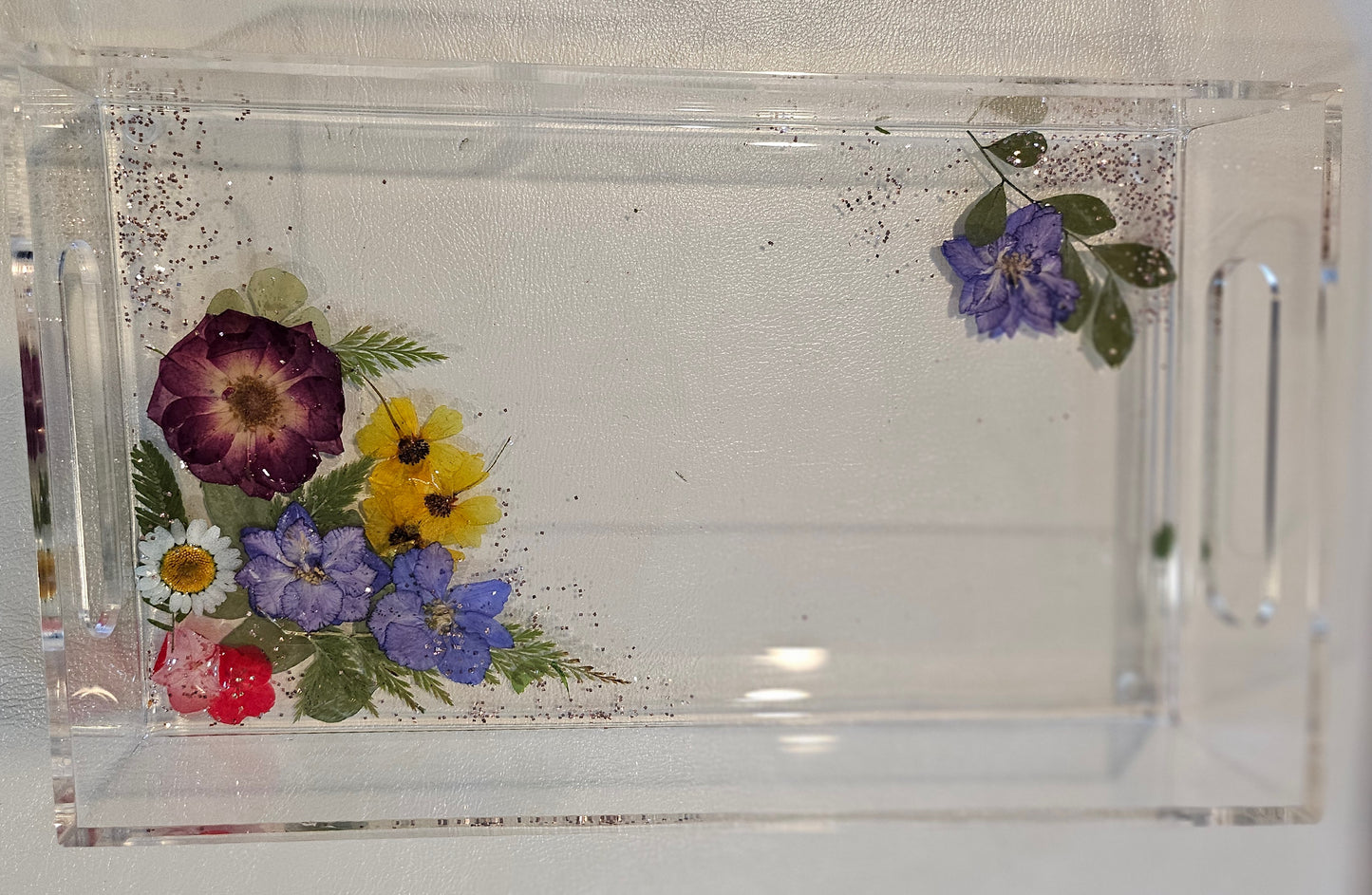 DIY Floral Acrylic Tray Kit